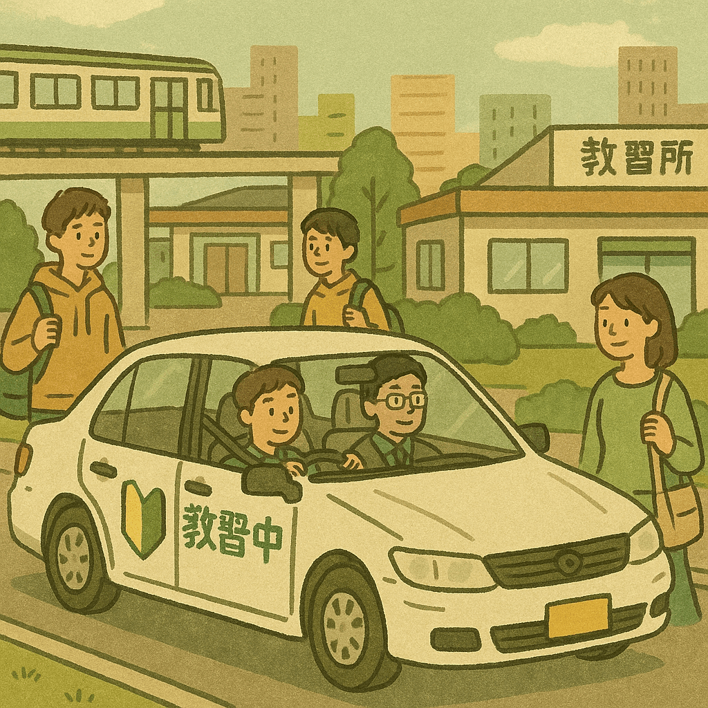 東京の学生必見!教習所の通い方ガイド